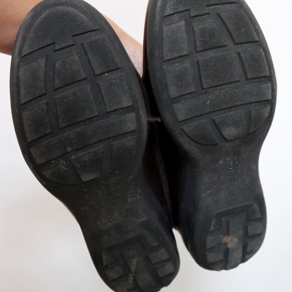 Vintage NATURALIZER Dark Brown Leather Loafers, Women's Size 8, Minimalist style - Picture 7 of 7